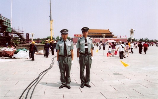北京天安門執(zhí)勤